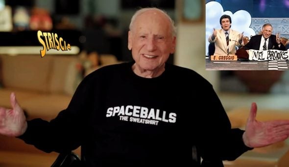 I 99 anni di Mel Brooks il grandissimo attore/regista che reciterà nel sequel di Balle Spaziali. Voi ve lo ricordate a Striscia la notizia?