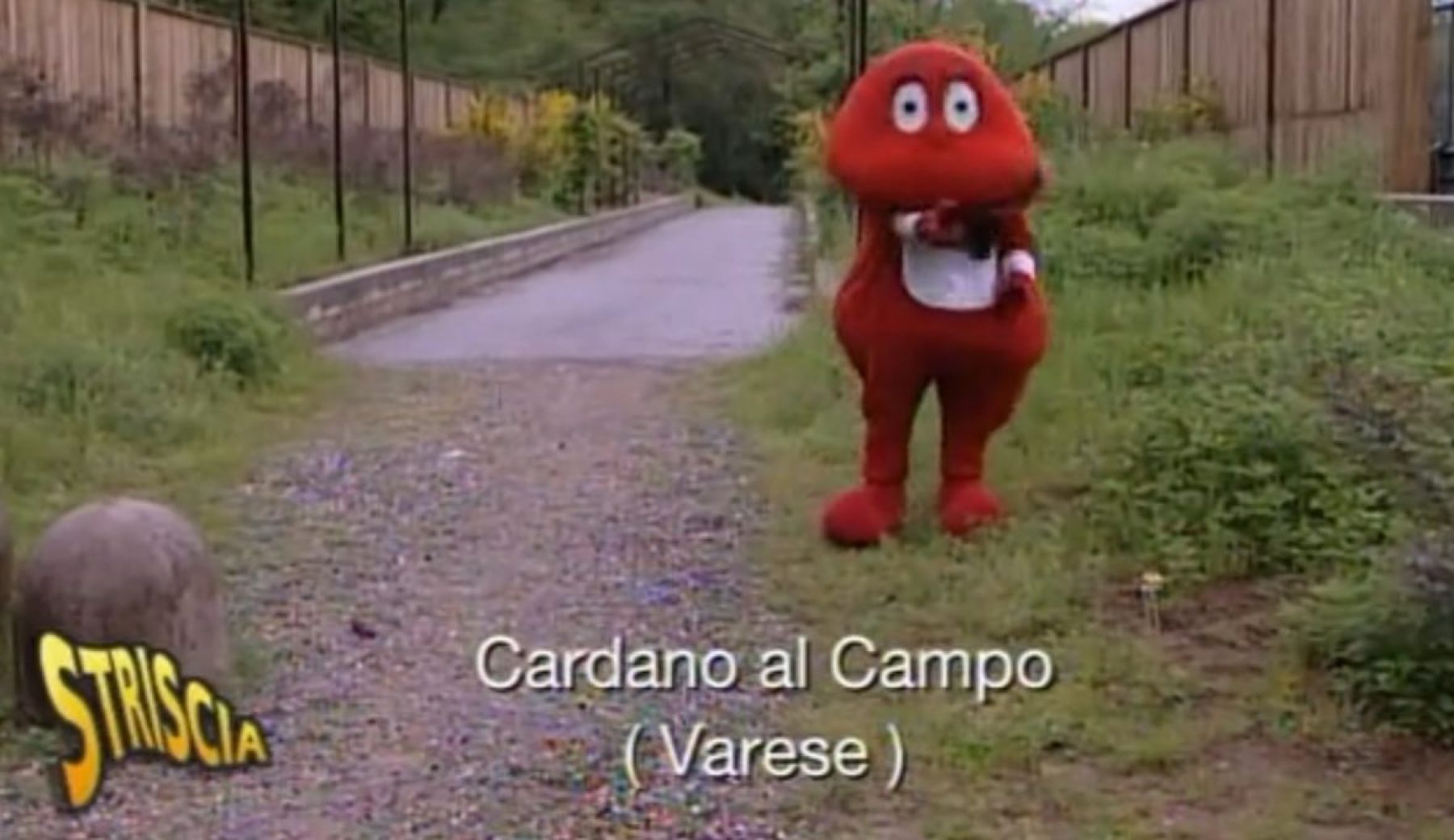 Sistemato il sentiero del “Ponte del Gabibbo” a Cardano al Campo, chiamato così dopo un servizio di Striscia del 1994