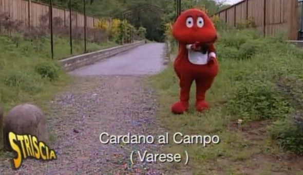 Sistemato il sentiero del “Ponte del Gabibbo” a Cardano al Campo, chiamato così dopo un servizio di Striscia del 1994