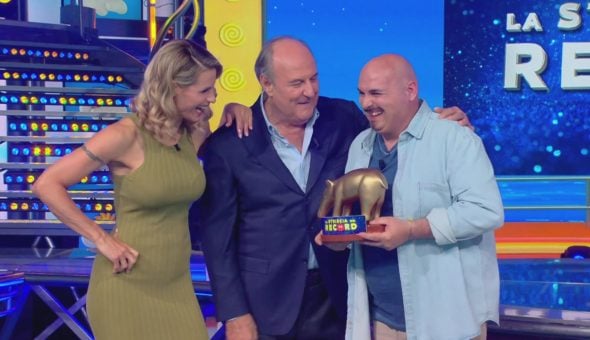 Tapiro dei record per Pasquale Iovane, da lanciano (Chieti) a Striscia!