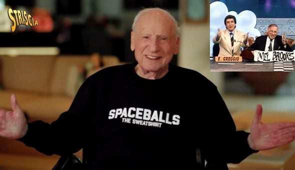 I 99 anni di Mel Brooks il grandissimo attore/regista che reciterà nel sequel di Balle Spaziali. Voi ve lo ricordate a Striscia la notizia?
