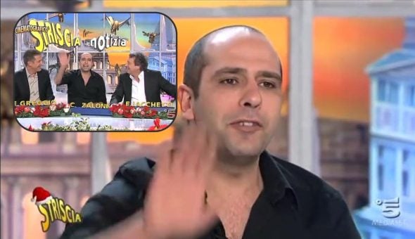 Checco Zalone a Striscia: l’irresistibile Tapiro dopo il David e le papere sul set