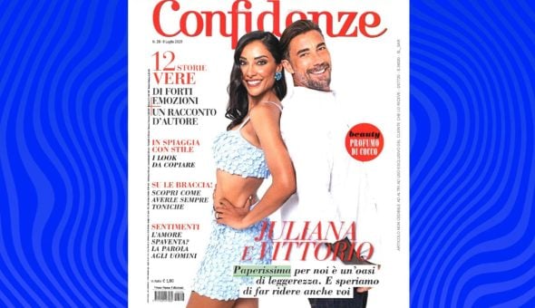 «Paperissima per noi è un’oasi di leggerezza. E speriamo di far ridere anche voi»: Vittorio Brumotti e Juliana Moreira si raccontano a Confidenze