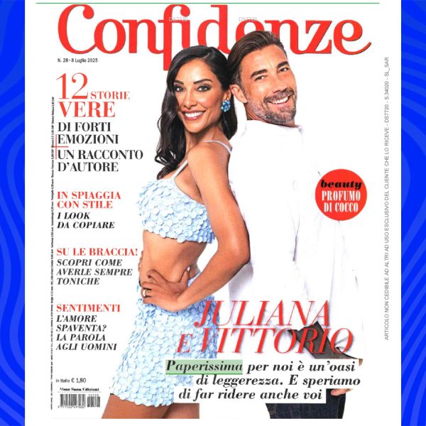 “Paperissima per noi è un’oasi di leggerezza. E speriamo di far ridere anche voi”: Vittorio Brumotti e Juliana Moreira si raccontano a “Confidenze”