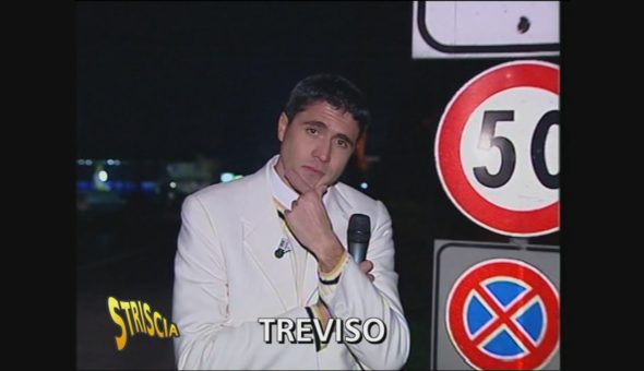 Cartello strano a Treviso