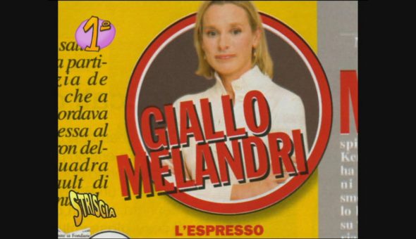 Spetteguless, il giallo Melandri