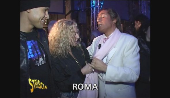 'Valentino' alla prima di 'Borat'