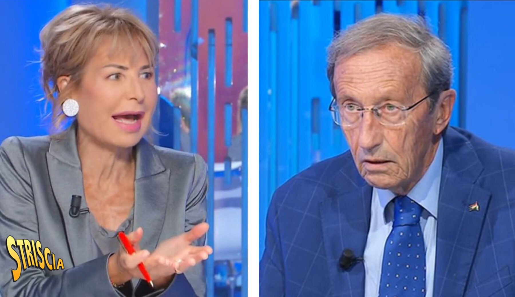 «La chiudiamo dopo in privato»: lite furiosa tra Gianfranco Fini e Lilli Gruber a 8 e mezzo