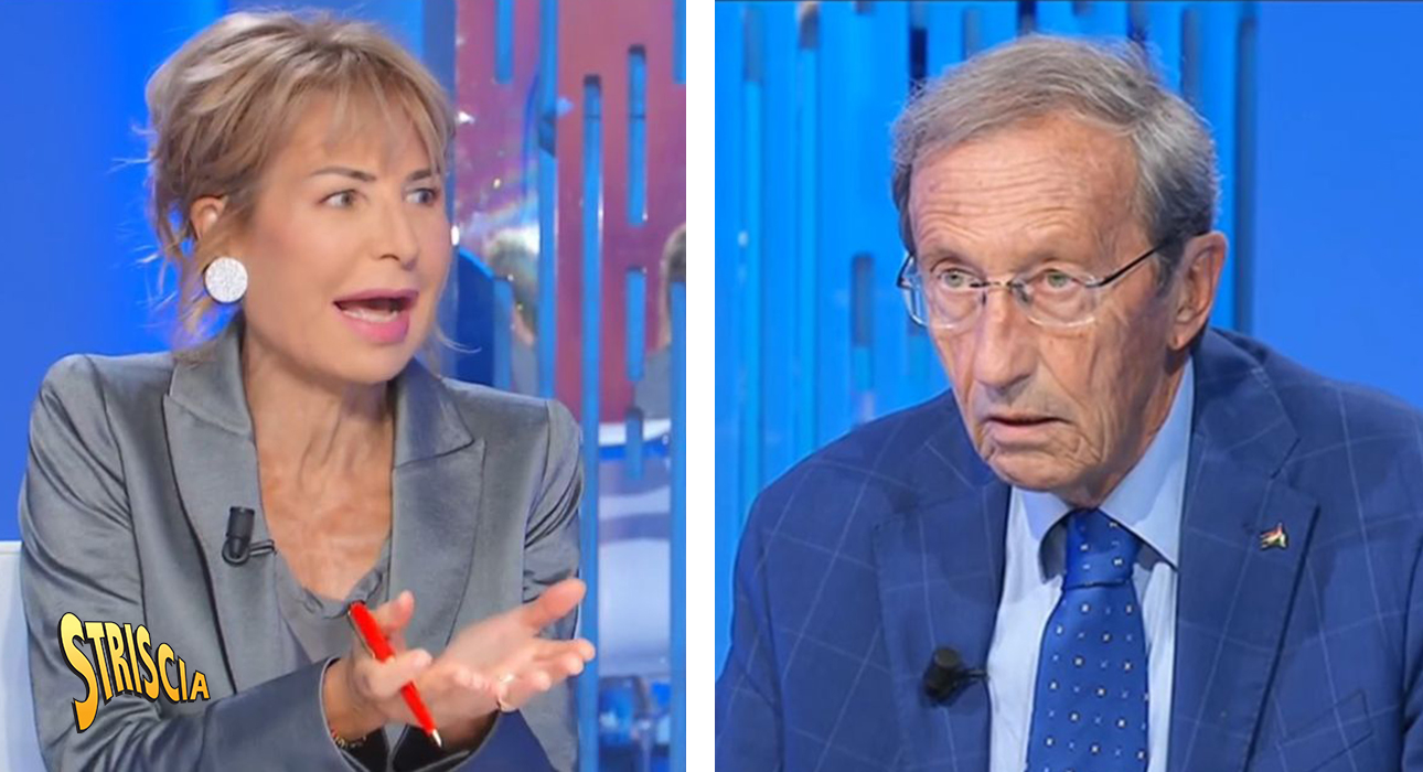 “La chiudiamo dopo in privato”: lite furiosa tra Gianfranco Fini e Lilli Gruber a 8 e mezzo