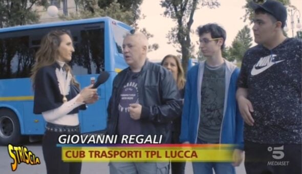 Assolto il sindacalista che aveva denunciato a Striscia il malfunzionamento dei mezzi pubblici a Lucca
