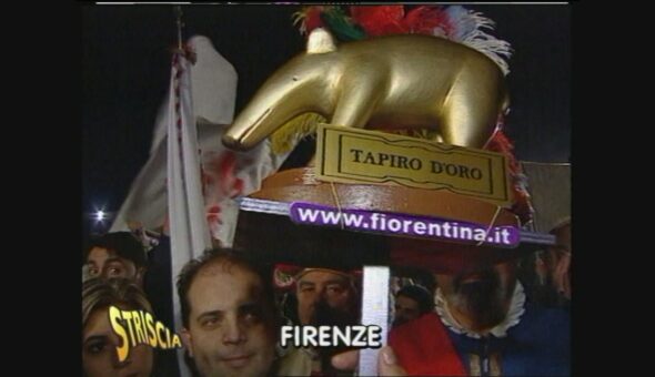 Franco Ligas e il Tapiro a Cecchi Gori per la Fiorentina in B