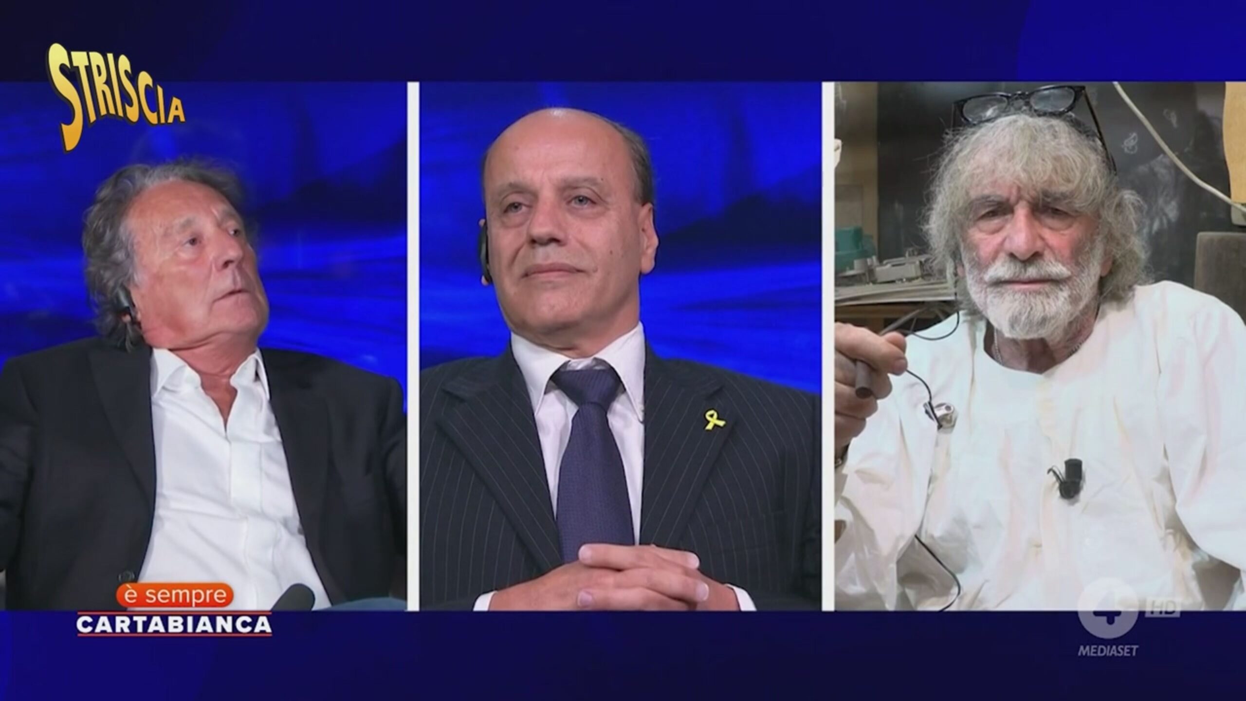 Enzo Iacchetti denuncia il genocidio a Gaza e va su tutte le furie a È sempre Cartabianca