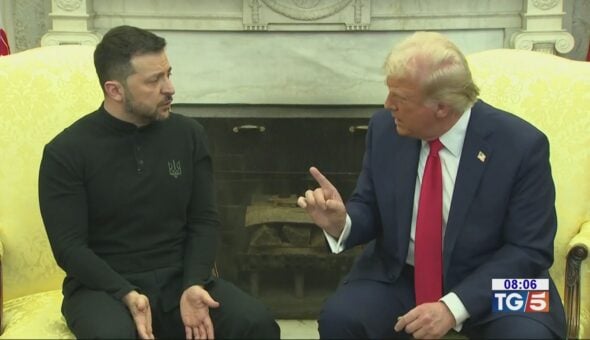 Per Trump ora Zelensky è un grande uomo. Ma a febbraio lo scontro nello Studio Ovale fu 