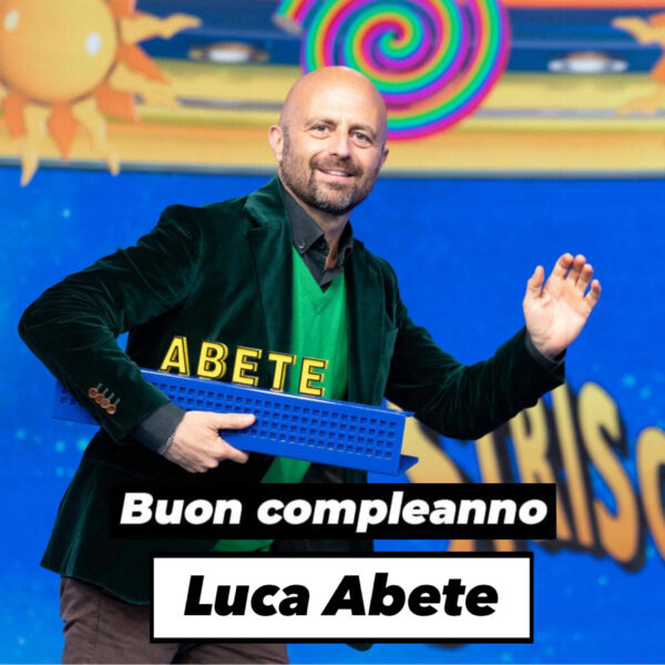Buon compleanno Luca Abete!!
