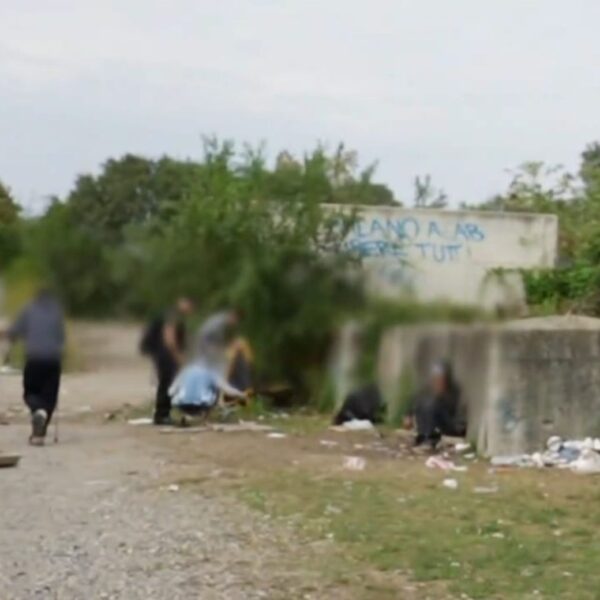 Rogoredo: viaggio nel bosco della droga con Brumotti