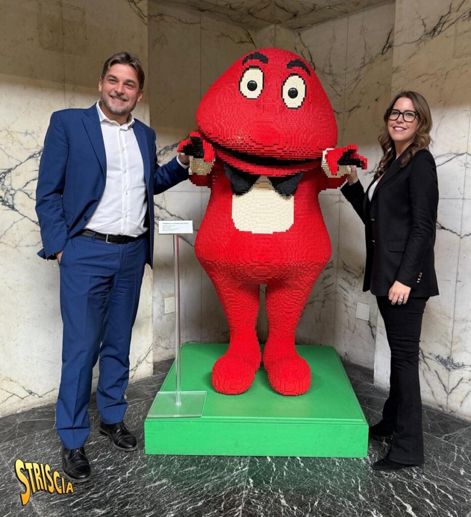 Vittoria Ricci, il Gabibbo di Lego e Claudio Carserà