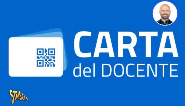Torna attiva la Carta del Docente. I servizi di Striscia sui furbetti che la utilizzano “a modo loro”