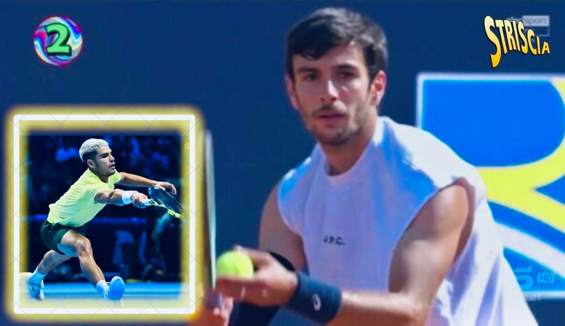 Stasera la riscossa di Musetti contro Alcaraz. La volta scorsa a Roma il primo si innervosì e perse il match!