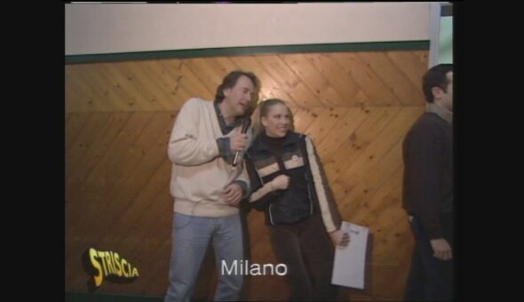 Striscia al Palalido di Milano