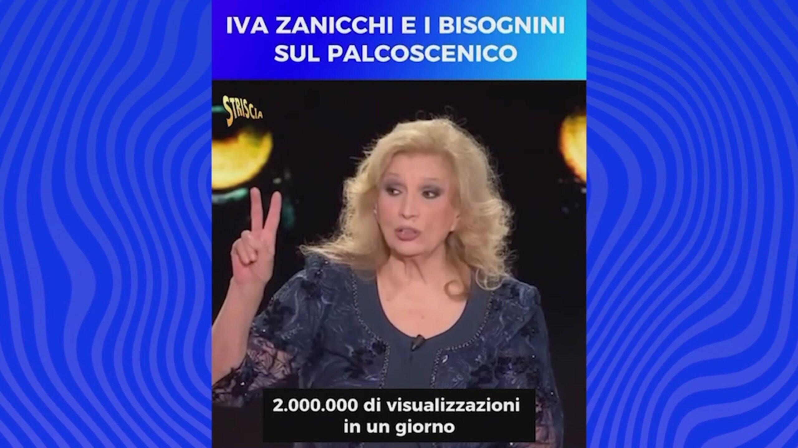 Iva Zanicchi e la verità sui bisogni fisiologici in diretta, dietro il divano…