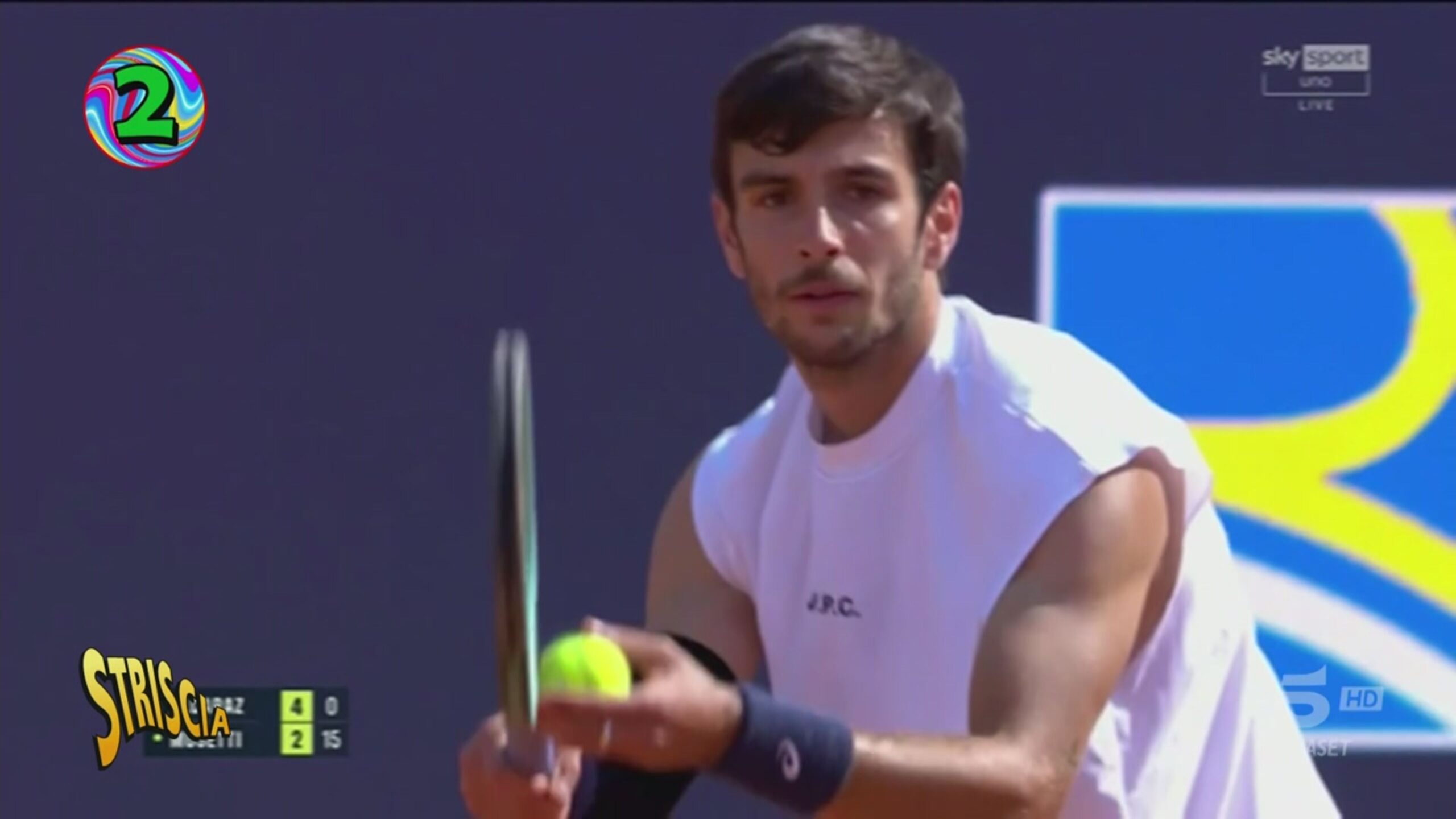 Musetti-Alcaraz, la volta scorsa a Roma il primo si schiaffeggiò da solo!