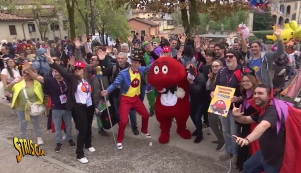 Il Gabibbo al Lucca Comics & Games 2025