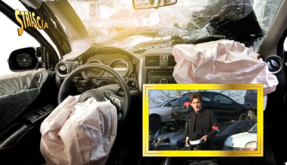 Airbag, rischio esplosioni: l’allarme di Striscia già 9 anni fa