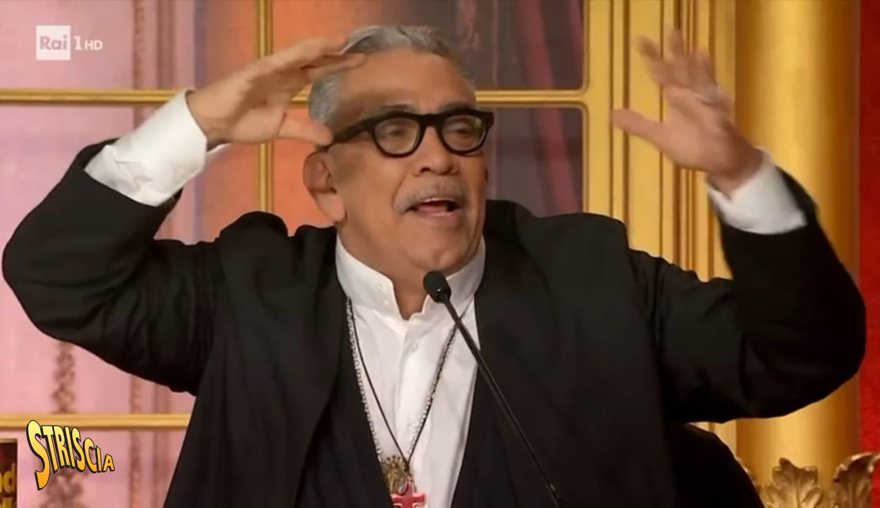 La papera di Mariotto che si rivolge a Nancy Brilli chiamandola Ferilli