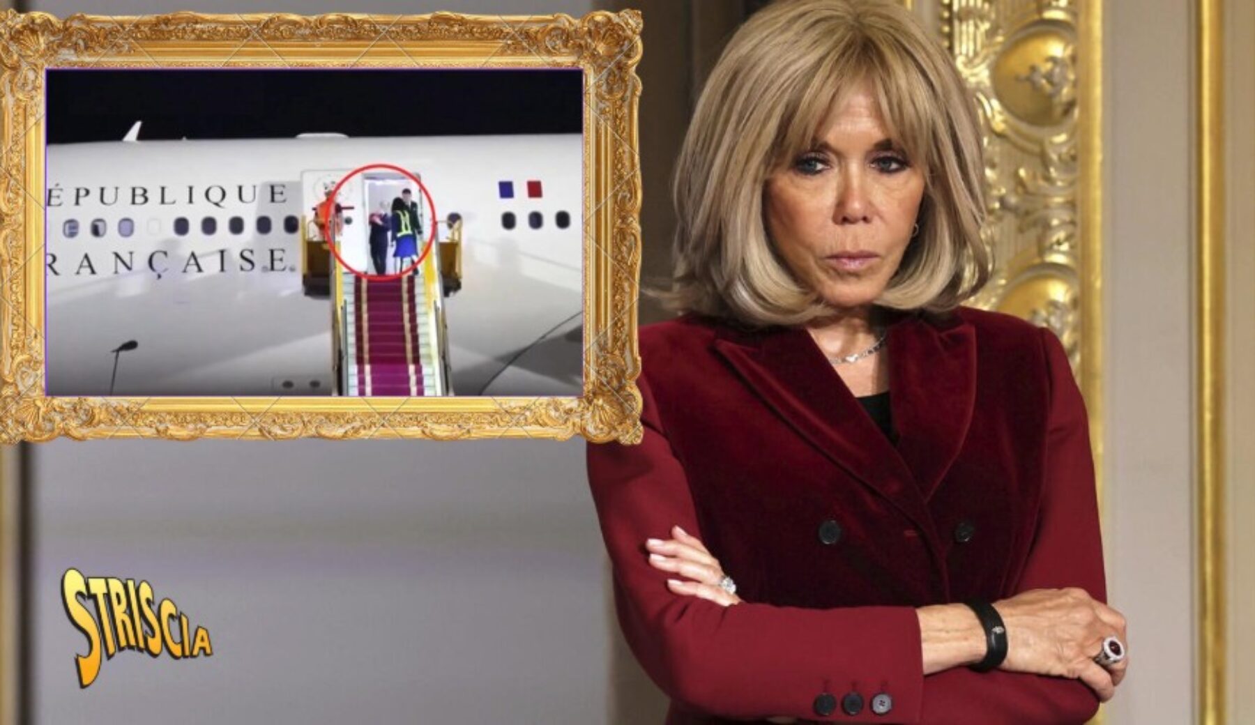 Brigitte Macron, dallo “sganassone” al marito all’insulto alle femministe