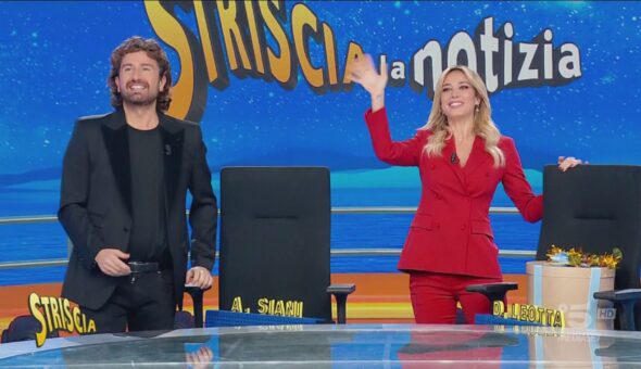 Diletta Leotta conduce Striscia la notizia