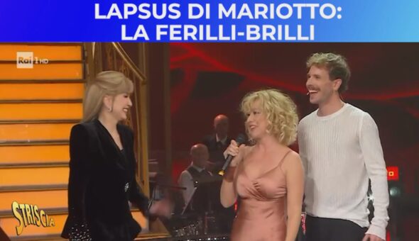 Nancy Brilli o Ferilli? Il lapsus di Mariotto