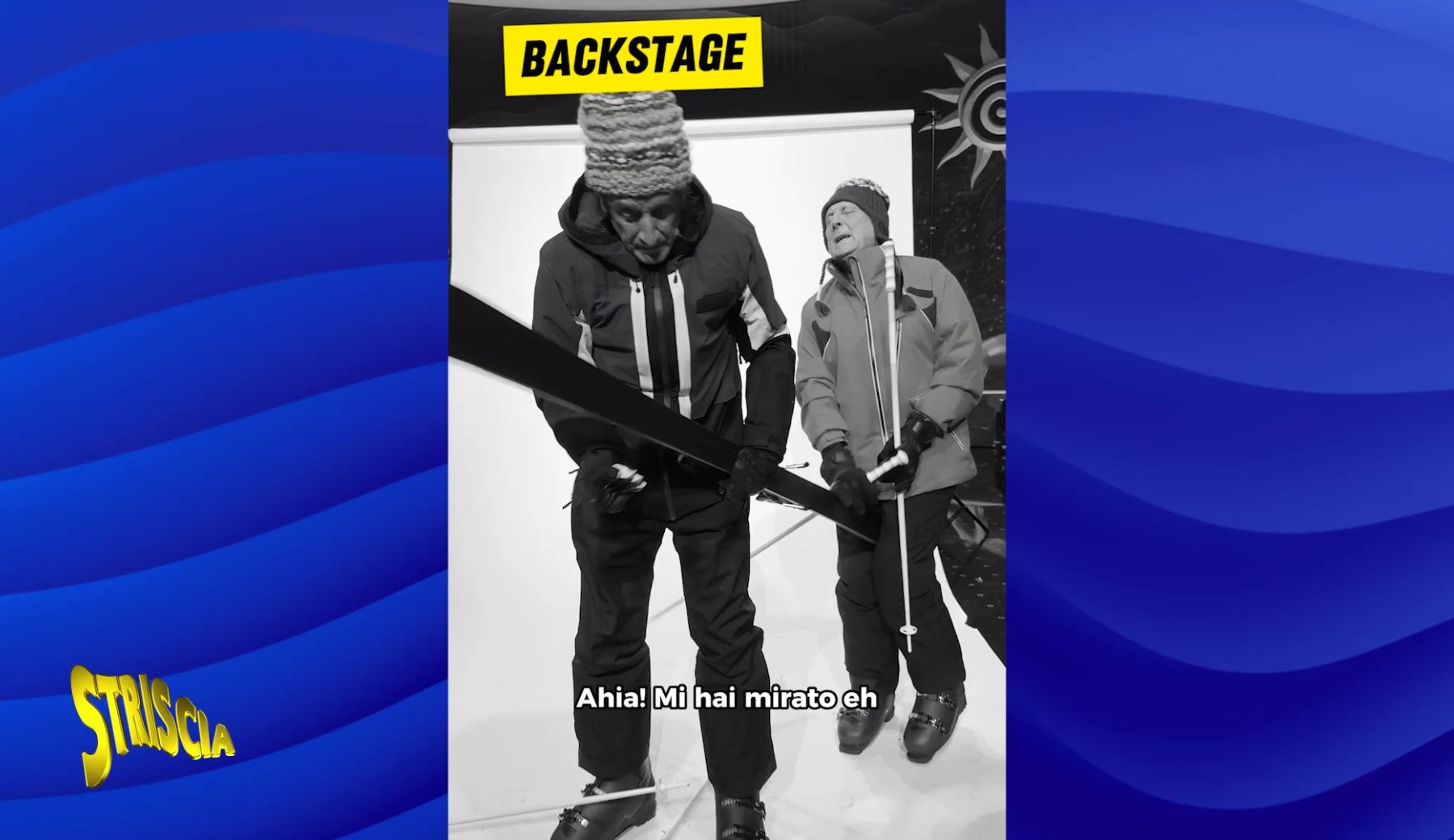 L’Italia è pronta per le Olimpiadi: Greggio e Iacchetti non proprio…