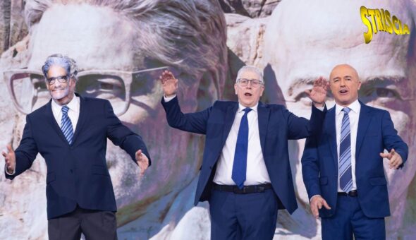 Esclusiva Striscia: la vera voce di Mario Giordano