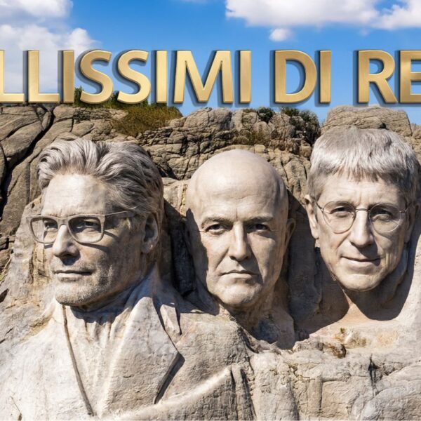 Del Debbio, Giordano e Nuzzi: i “Bellissimi di Rete 4” a Striscia, annunciati da Emanuela Folliero