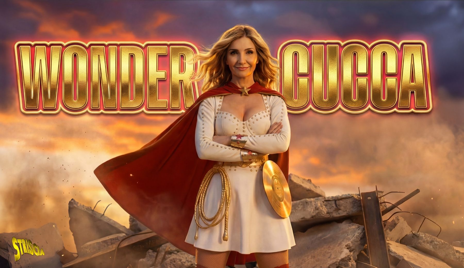 Wonder Cucca, supereroina che arriva come una hit che spacca contro malviventi di ogni sorta 