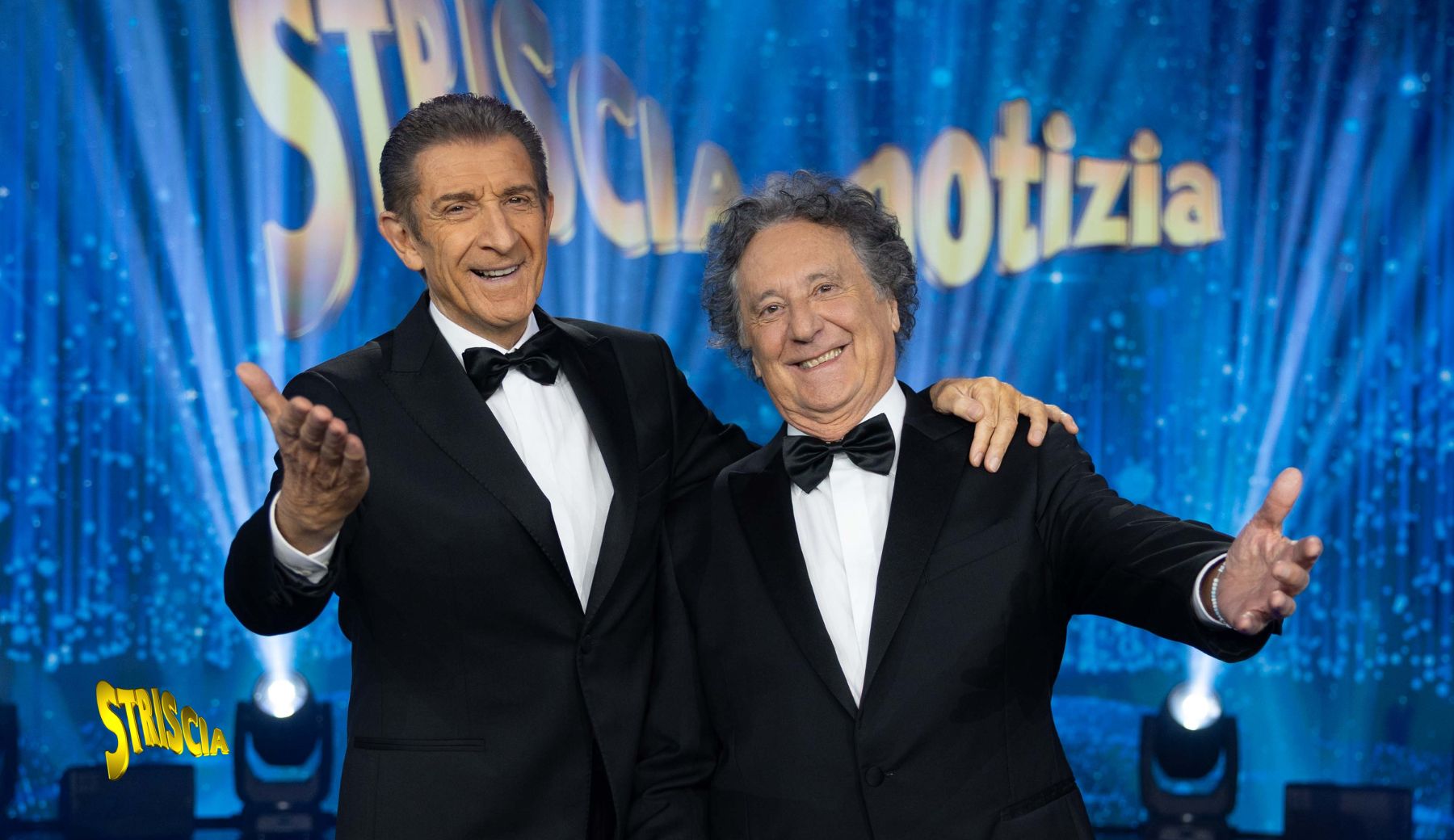 Backstage della presentazione di Striscia: il debutto giovedì in prima serata