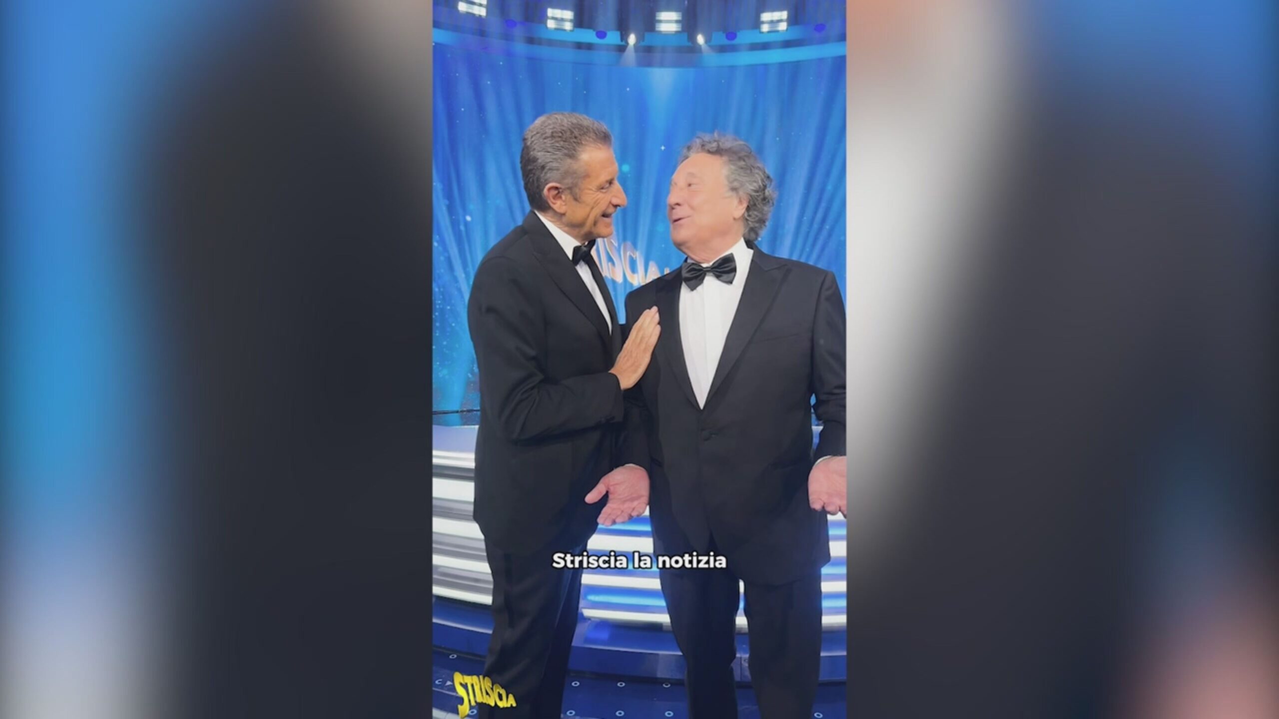 Backstage della presentazione di Striscia, che debutta giovedì con la 38esima stagione