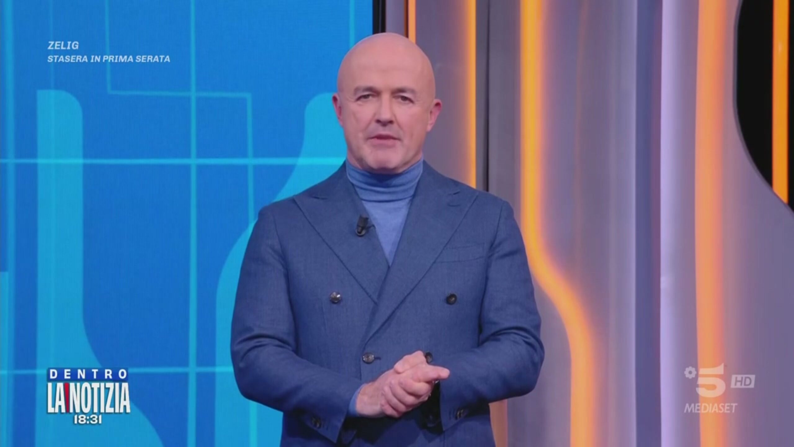 Nuzzi su Striscia: “La satira è totale libertà”