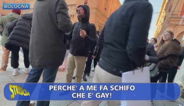 Anticipazione - «A me fa schifo che è gay» Nuovo esperimento sociale di Staffelli