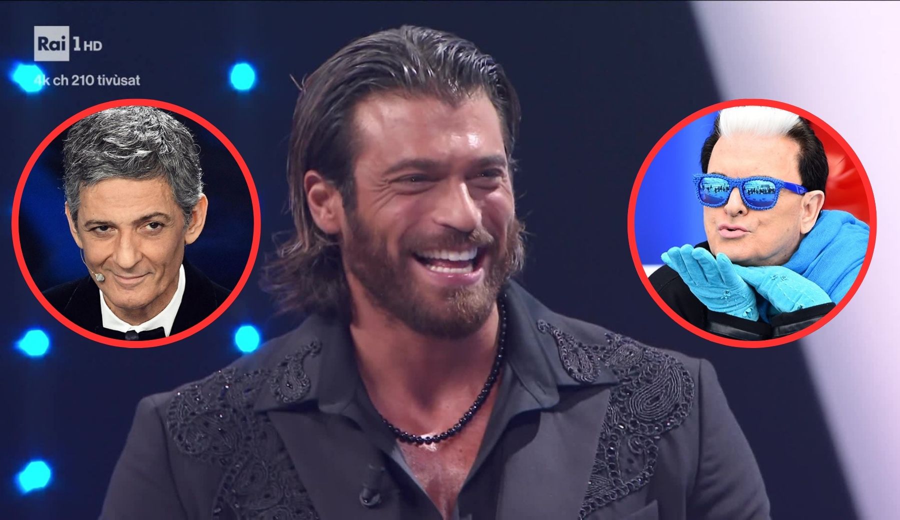 Sanremo, Can Yaman sul palco dell’Ariston. Una gioia per le fan, per Malgioglio e Fiorello