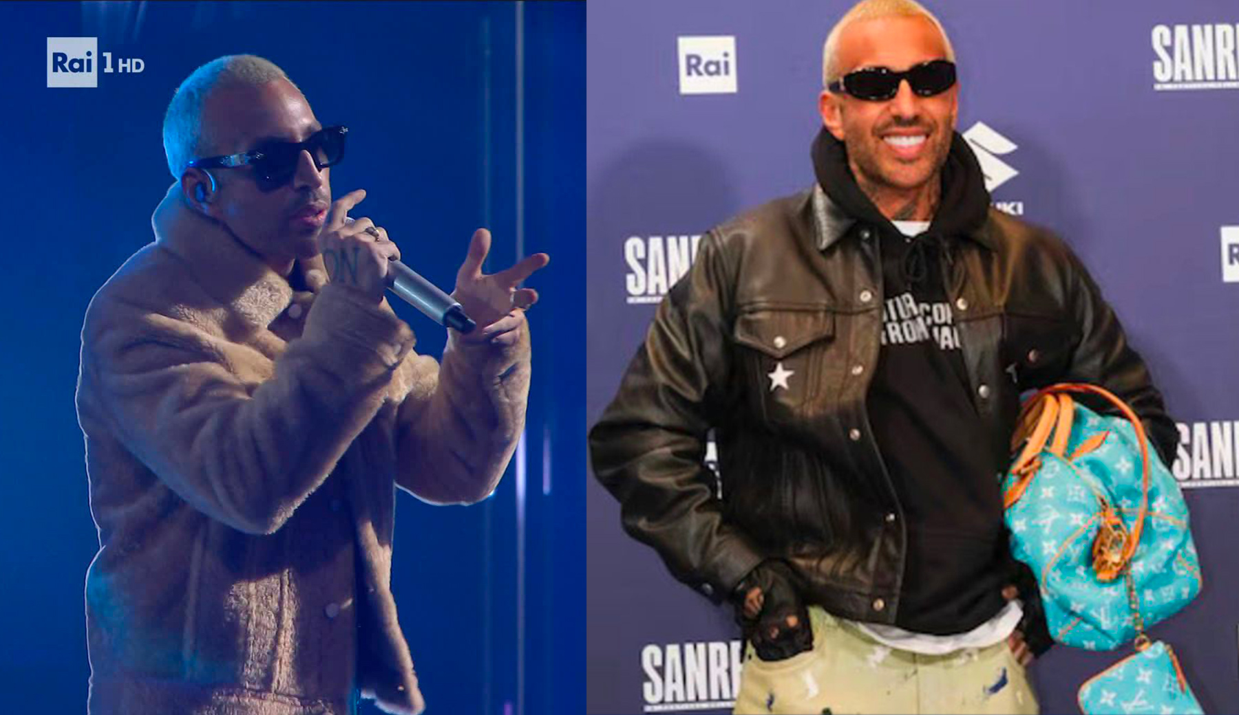 Sanremo, Luchè e il lusso: fuori dal palco sfoggia accessori da oltre 10.000 euro