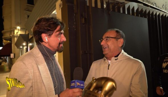 Striscia, domani la quarta puntata: Tapiro a Carlo Conti. Al Bano, Sabrina Salerno e Francesco Cicchella ospiti in studio. Scoop 