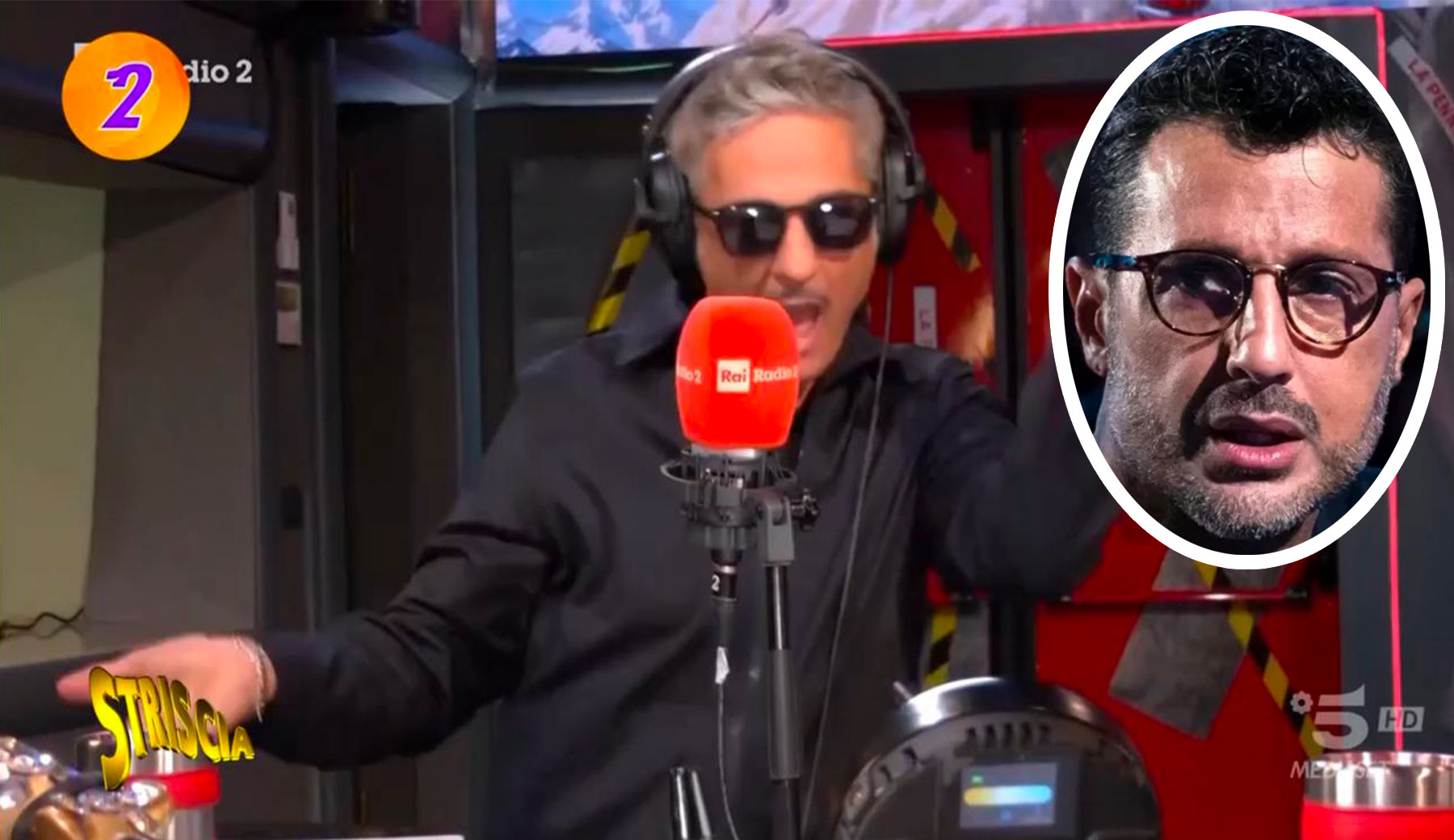 Fiorello imita Corona e i tormentoni di Falsissimo, da «Paura?» a «Mettimi la scritta!»