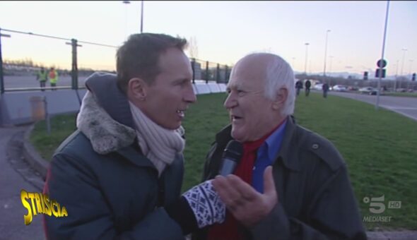 Militello e i saluti a Striscia: 