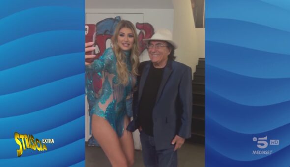 Al Bano canta per le mamme delle Veline