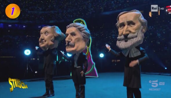 Puccini, Rossini, Verdi e i Righeira alle Olimpiadi: questi e altri artisti popolano I Nuovi Mostri