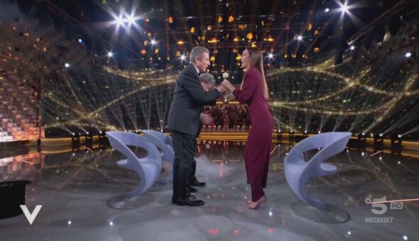 Una rosa per Silvia Toffanin