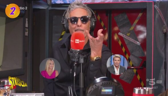 Fiorello imita Corona e i tormentoni di Falsissimo