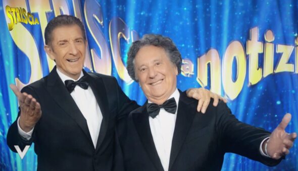 La coppia più bella del mondo fa il picco a Verissimo: con Greggio e Iacchetti 2 milioni e 700mila spettatori e 23% di share