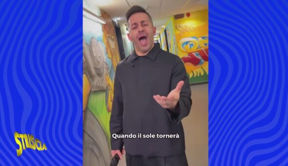 Ospiti a Striscia Al Bano,